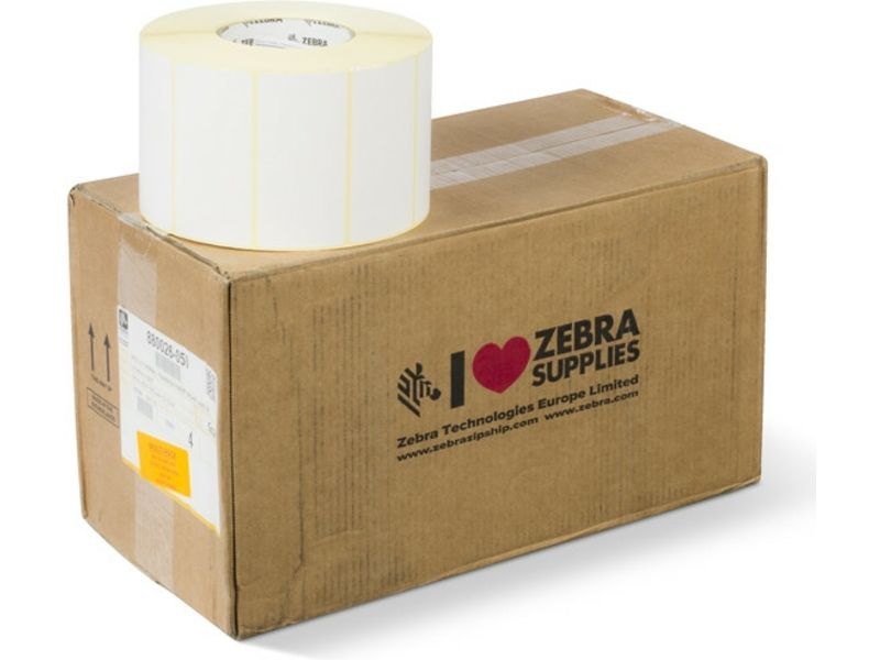 Zebra 880026-050 Etiket Zwart op wit (102 mm x 51 mm) 4 rollen
