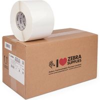 Zebra 880350-152 (Z-Ultimate 3000T) - (102 mm x 152 mm) 4 rouleaux - Noir sur blanc - Étiquette