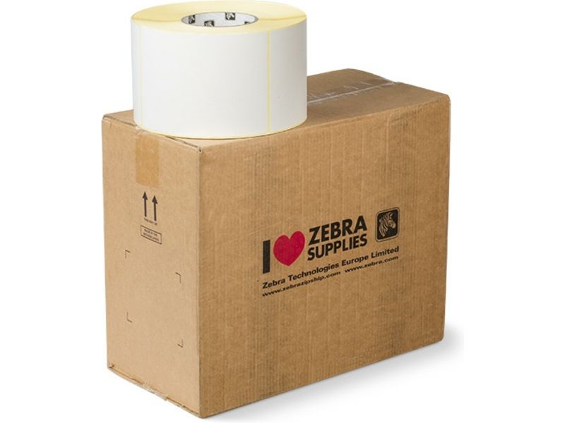 Zebra 200957 Etiket Zwart op wit (105 mm x 148 mm) 4 rollen