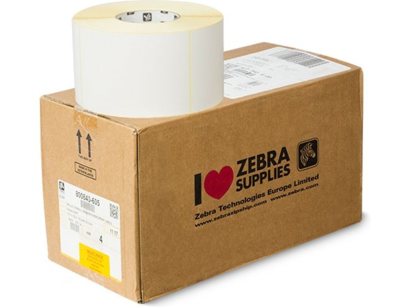 Zebra 800640-605 (Z-Select 2000T) Etiket Zwart op wit (102 mm x 152 mm) 4 rollen