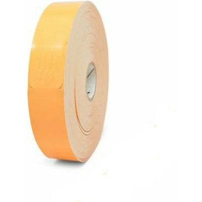 Zebra 10012713-6K - (25 mm x 254 mm) 6 rouleaux de bracelets - Orange - Étiquette