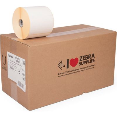 Zebra 3012883-T (Z-Perform 1000D) - (102 mm x 178 mm) 12 rouleaux - Noir sur blanc - Étiquette