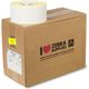 Zebra 880018-127 - (76 mm x 127 mm) 6 rouleaux - Noir sur blanc - Étiquette