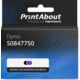 Ruban compatible Dymo S0847750 (S0721660) - (9 mm) - Blanc sur noir/rouge/bleu