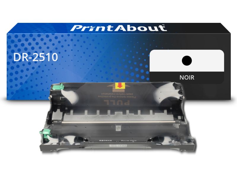 Tambour compatible Brother DR-2510 - Noir