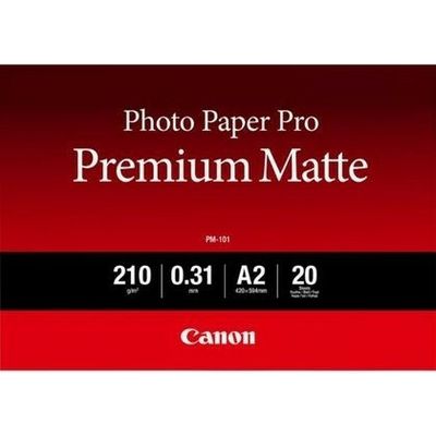 Canon PM-101 premium matte 210 grams A2 (20 vel) - Papier photo