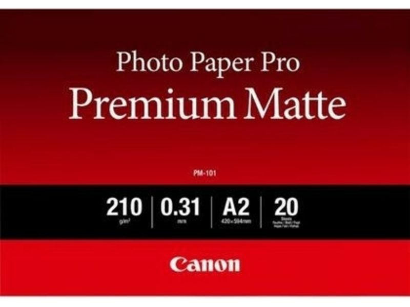 Canon PM-101 premium matte 210 grams A2 (20 vel) - Papier photo