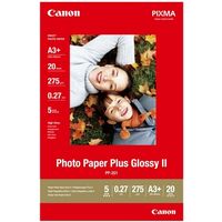 Canon PP-201 Photo Paper Plus Glossy II 275 gram A3+ (20 vel) - Papier photo