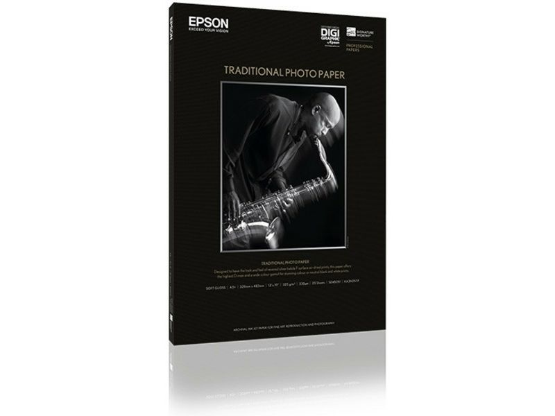 Epson S045052 Traditional Photo Paper 300 gram A2 (25 vel) - Papier photo