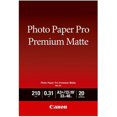 Canon PM-101 Premium Matte Paper A3+ (20 vellen) - Papier photo