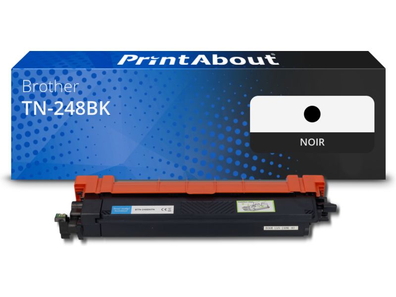 Toner compatible Brother TN-248BK - Noir