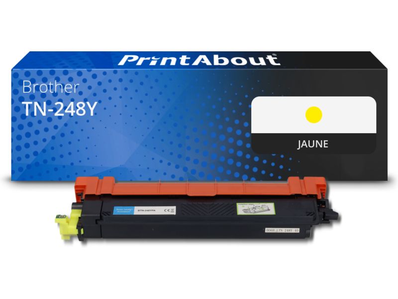 Toner compatible Brother TN-248Y - Jaune