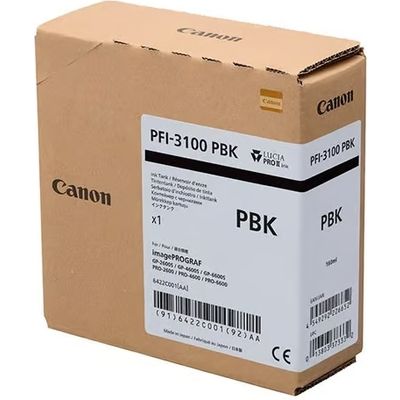 Canon PFI-3100PBK - Noir photo - Cartouche d'encre