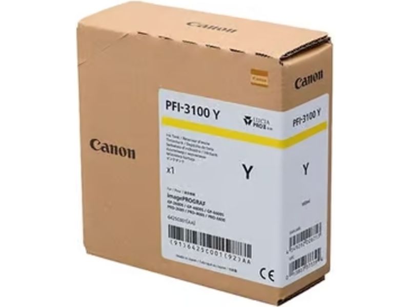 Canon PFI-3100Y - Jaune - Cartouche d'encre