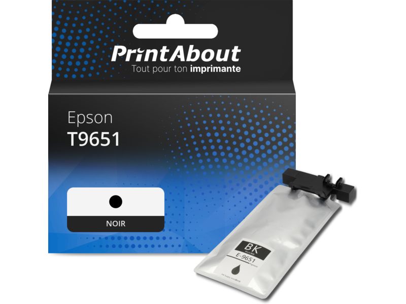 Cartouche compatible Epson T9651 - Noir