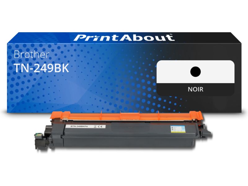 Toner compatible Brother TN-249BK - Noir
