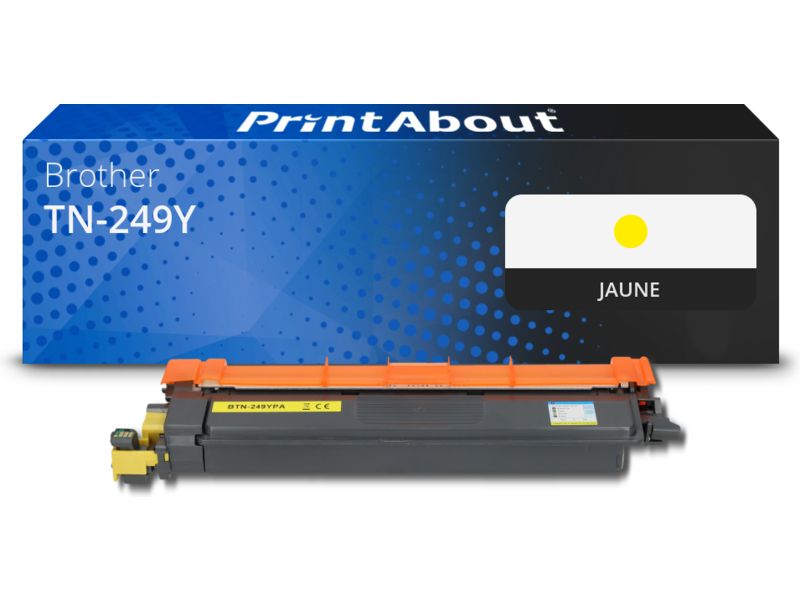 Toner compatible Brother TN-249Y - Jaune