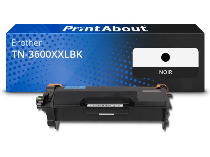 Toner compatible Brother TN-3600XXLBK - Noir - Très grande capacité