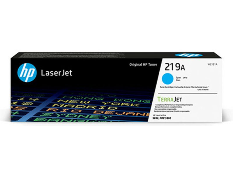HP 219A (W2191A) - Cyan - Toner