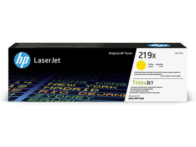 HP 219X (W2192X) - Jaune - Toner - Grande capacité
