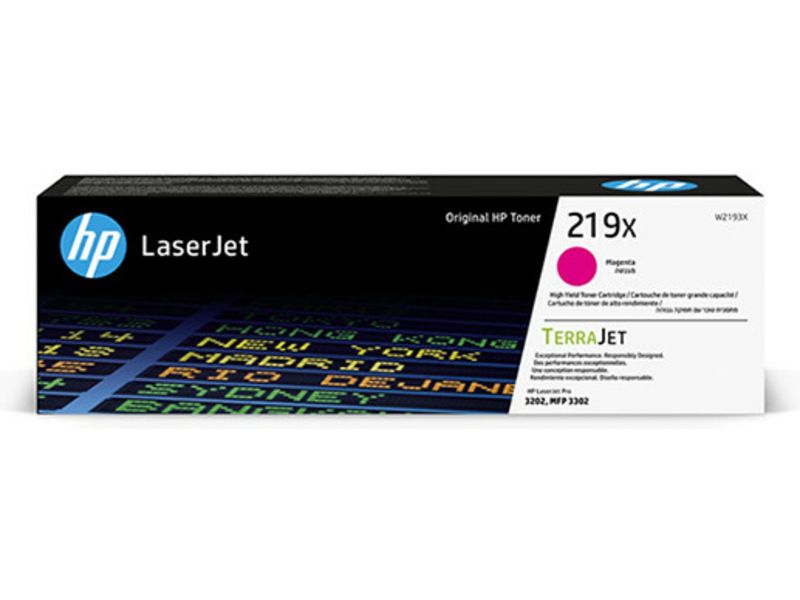 HP 219X (W2193X) - Magenta - Toner - Grande capacité