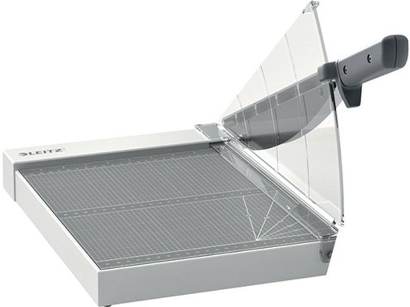 Coupe-papier Guillotine Auto-pression - Pour Formats A3/A4/B5/B6 - Coupe Jusqu'à 5 Feuilles - Gris