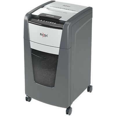 Rexel Optimum Auto+ 225M - Déchiqueteuse de papier microparticules - Déchiqueteuse de papier