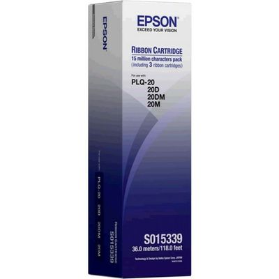 Epson S015339 - Noir - Ruban