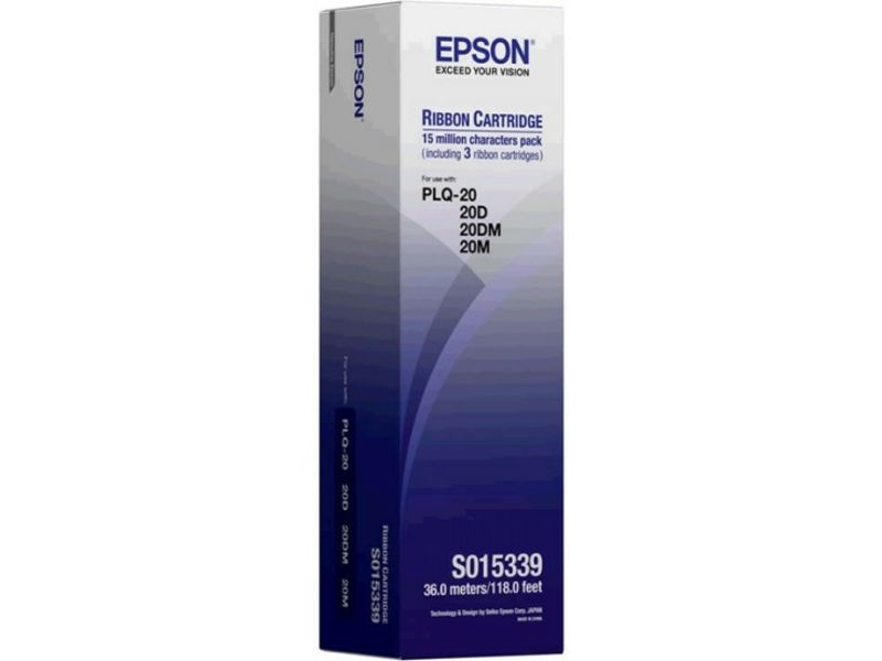 Epson S015339 - Noir - Ruban