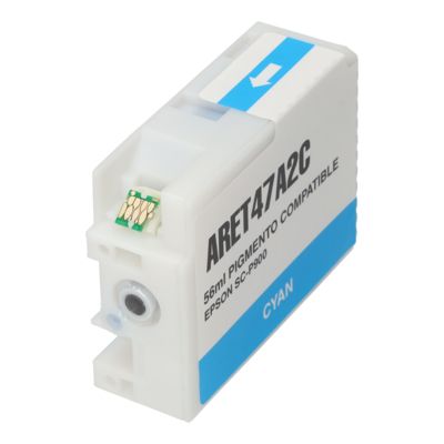 Cartouche compatible Epson T47A2 - Cyan