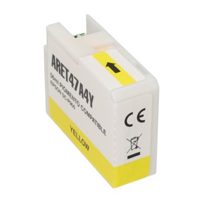 Cartouche compatible Epson T47A4 - Jaune
