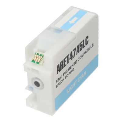 Cartouche compatible Epson T47A5 - Cyan clair