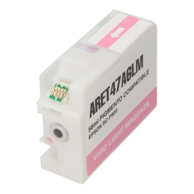 Cartouche compatible Epson T47A6 - Magenta clair vif