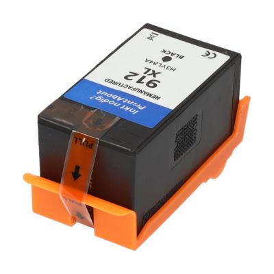 Cartouche compatible HP 912 (3YL80AE) - Noir