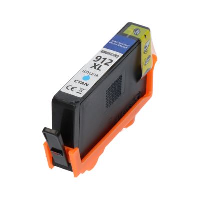 Cartouche compatible HP 912 (3YL77AE) - Cyan