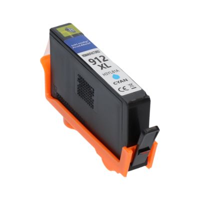 Cartouche compatible HP 912 (3YL77AE) - Cyan