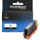Cartouche compatible HP 912 (3YL77AE) - Cyan