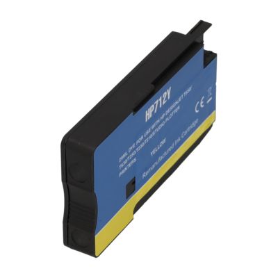 Cartouche compatible HP 712 (3ED69A) - Jaune
