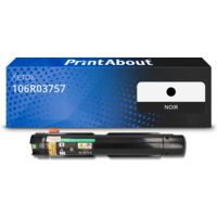 Toner compatible Xerox 106R03757 - Noir - Grande capacité