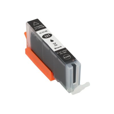 Cartouche compatible Canon CLI-531BK - Noir
