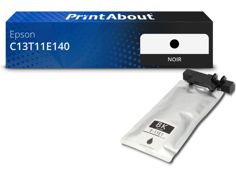 Cartouche compatible Epson C13T11E140 - Noir - Très grande capacité