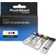 Cartouche compatible Epson C13T11C14/24/34/440 - 4 couleurs - Multipack