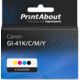 Cartouche compatible Canon GI-41K/C/M/Y - 4 couleurs - Multipack