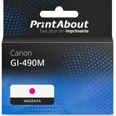Cartouche compatible Canon GI-490M - Magenta