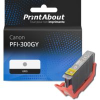 Cartouche compatible Canon PFI-300GY - Gris