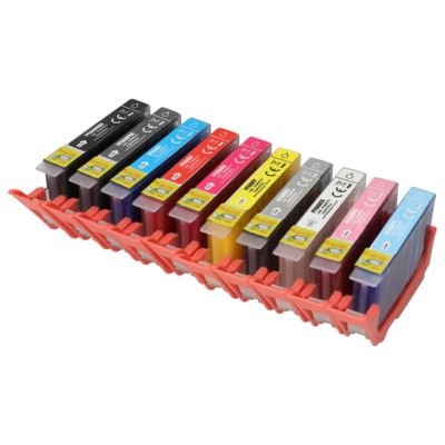 Ménage Cartouche d'encre Canon PFI-300PBK/MBK/C/R/M/Y/GY/CO/PM/PC Multipack 10 couleurs