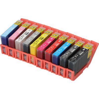 Ménage Cartouche d'encre Canon PFI-300PBK/MBK/C/R/M/Y/GY/CO/PM/PC Multipack 10 couleurs