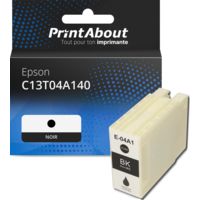 Cartouche compatible Epson C13T04A140 - Noir - Très grande capacité