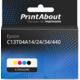 Cartouche compatible Epson C13T04A14/24/34/440 - 4 couleurs - Multipack