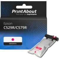 Cartouche compatible Epson C529R/C579R  (T01D300) - Magenta - Très grande capacité